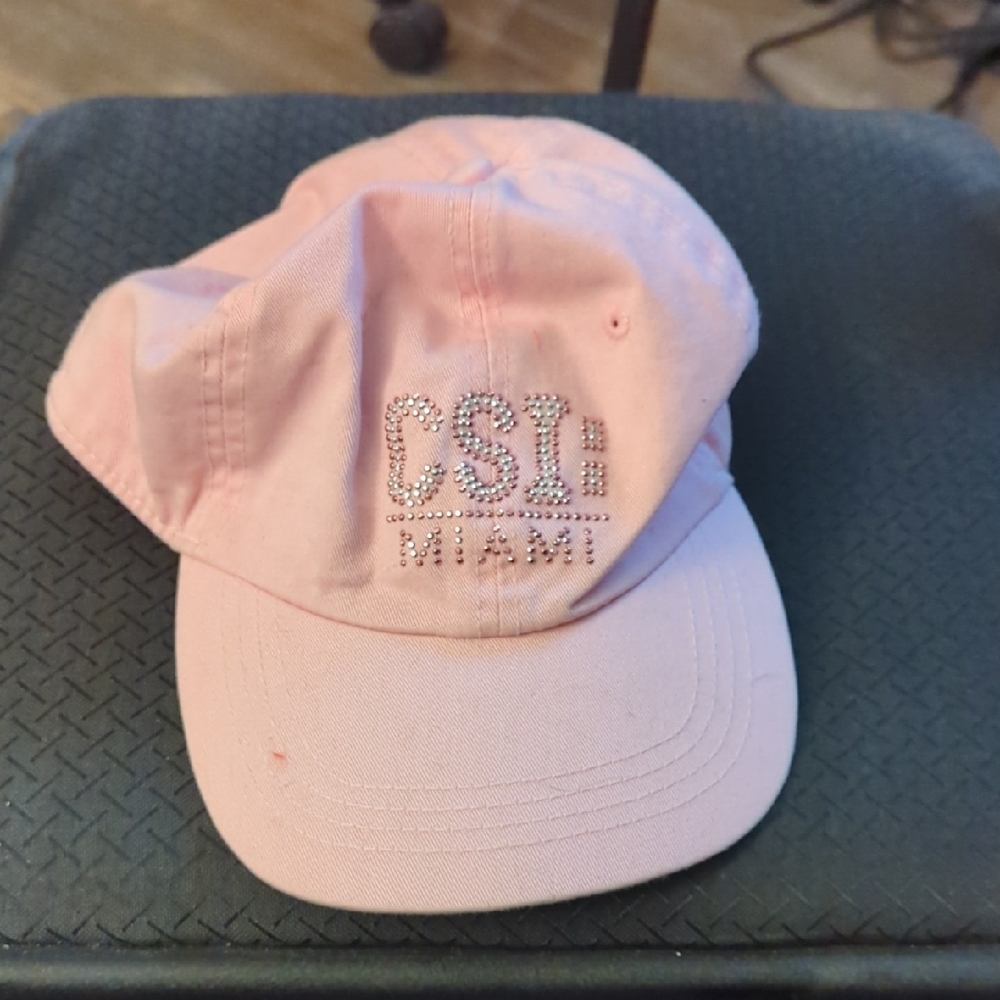 Pink CSI: Miami- Baseball Hat